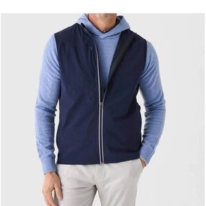 Greyson coywolf  Mens Sz L Vest Golf Activewear Outdoor Performance Hiking zip